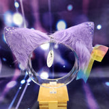 Cat Ears - Bow and Jewels - Colorlight