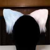 NonWire Fox Ears - Baby Pink and Baby Blue