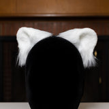 NonWire Round Ears - White