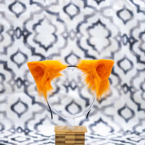 NonWire Cat Ears - Orange