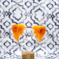 NonWire Round Ears - Orange