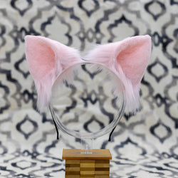 NonWire Fox Ears - Baby Pink