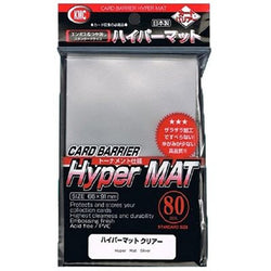 KMC Sleeves Hyper Mat 80ct Silver